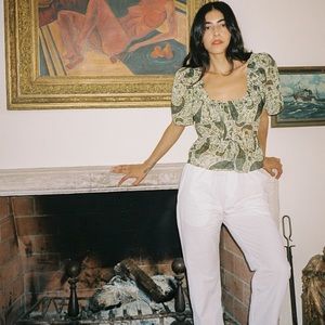 Ciao Lucia Ezio Top Paisley Size L